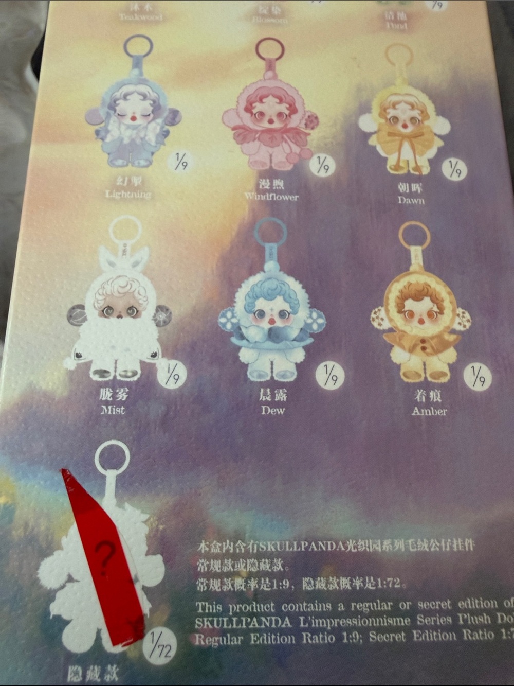 L'impressionnisme Skullpanda confirmed secret plushie. Sealed bag. - Picture 5 of 5